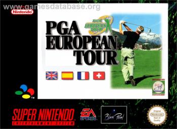 Cover PGA European Tour for Super Nintendo